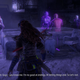 Aloy listens in on a holographic recording of a Project Zero Dawn meeting.